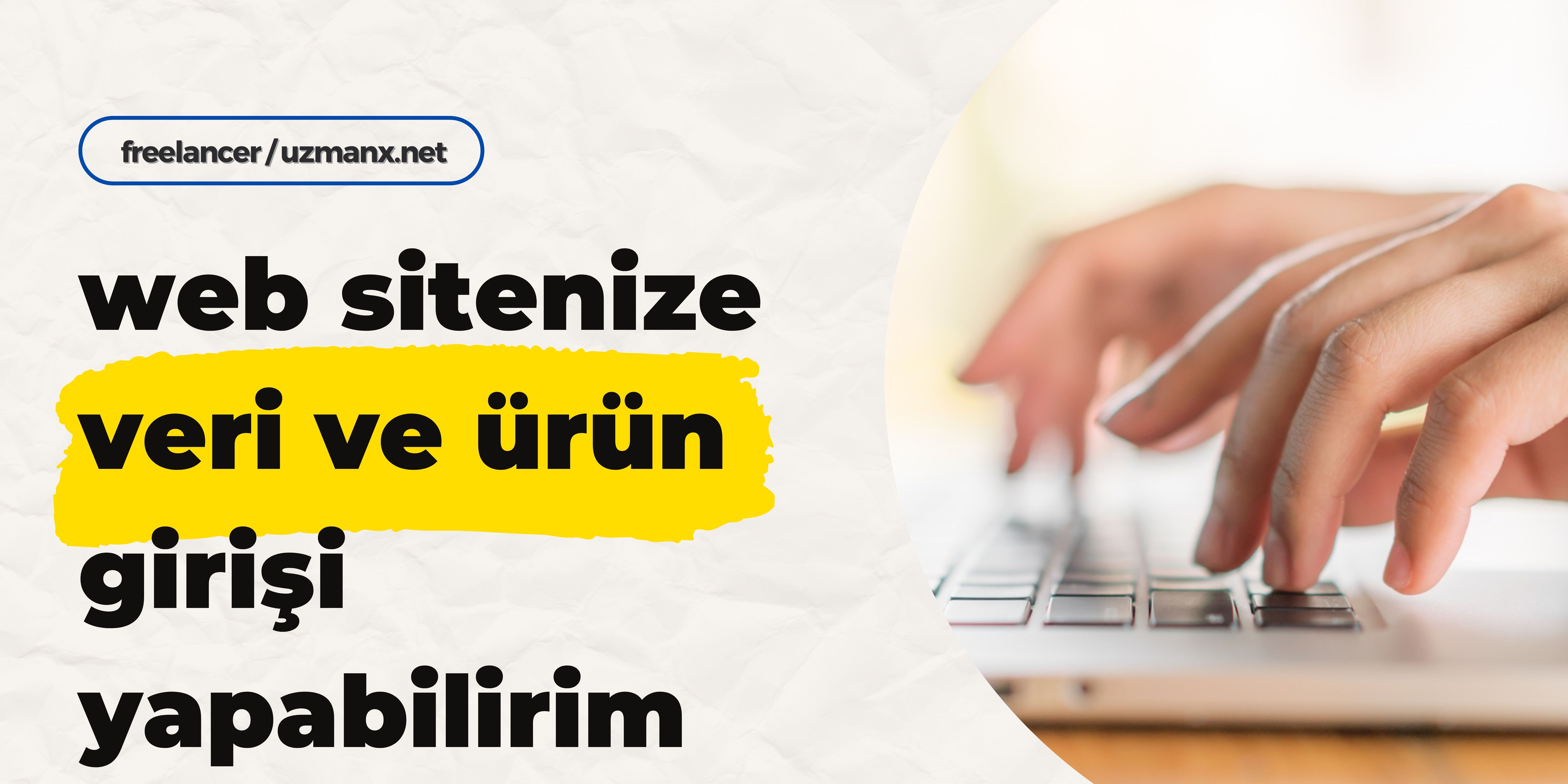 Profesyonel Web Sitesi Veri ve Ürün Girişi Hizmetleri 🚀