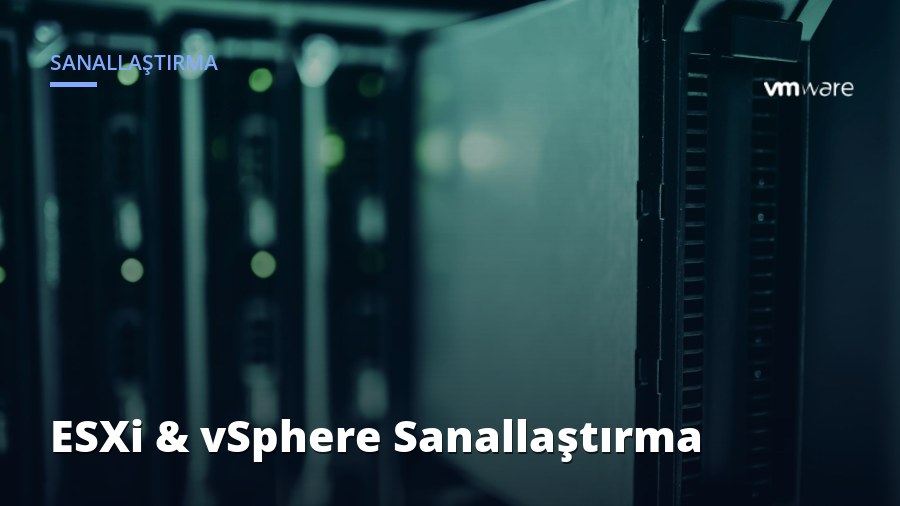 ESXi VMware vSphere Sanallaştırma Kurulumu