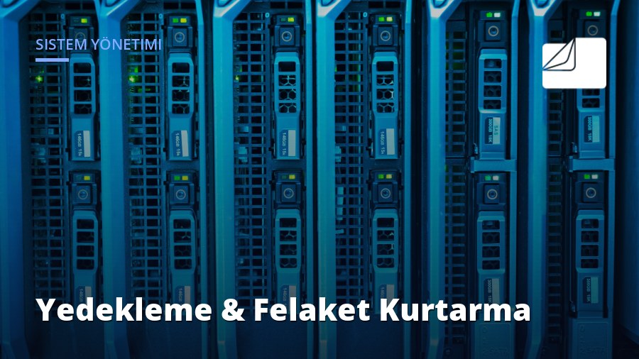 Yedekleme ve Felaket Kurtarma Çözümü